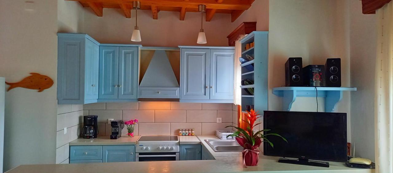 Thea House Patmos Villa Kambos  ภายนอก รูปภาพ
