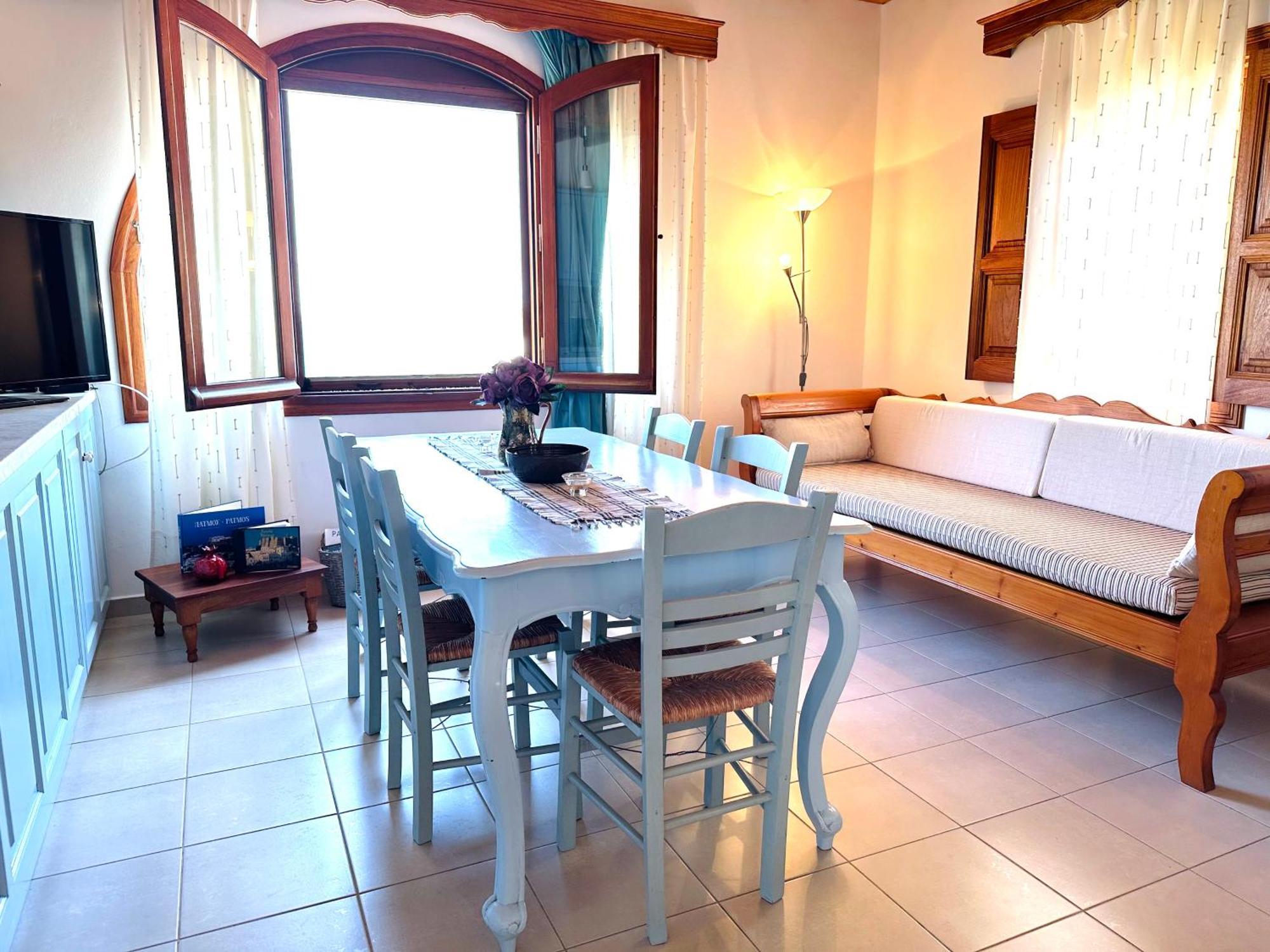 Thea House Patmos Villa Kambos  ภายนอก รูปภาพ