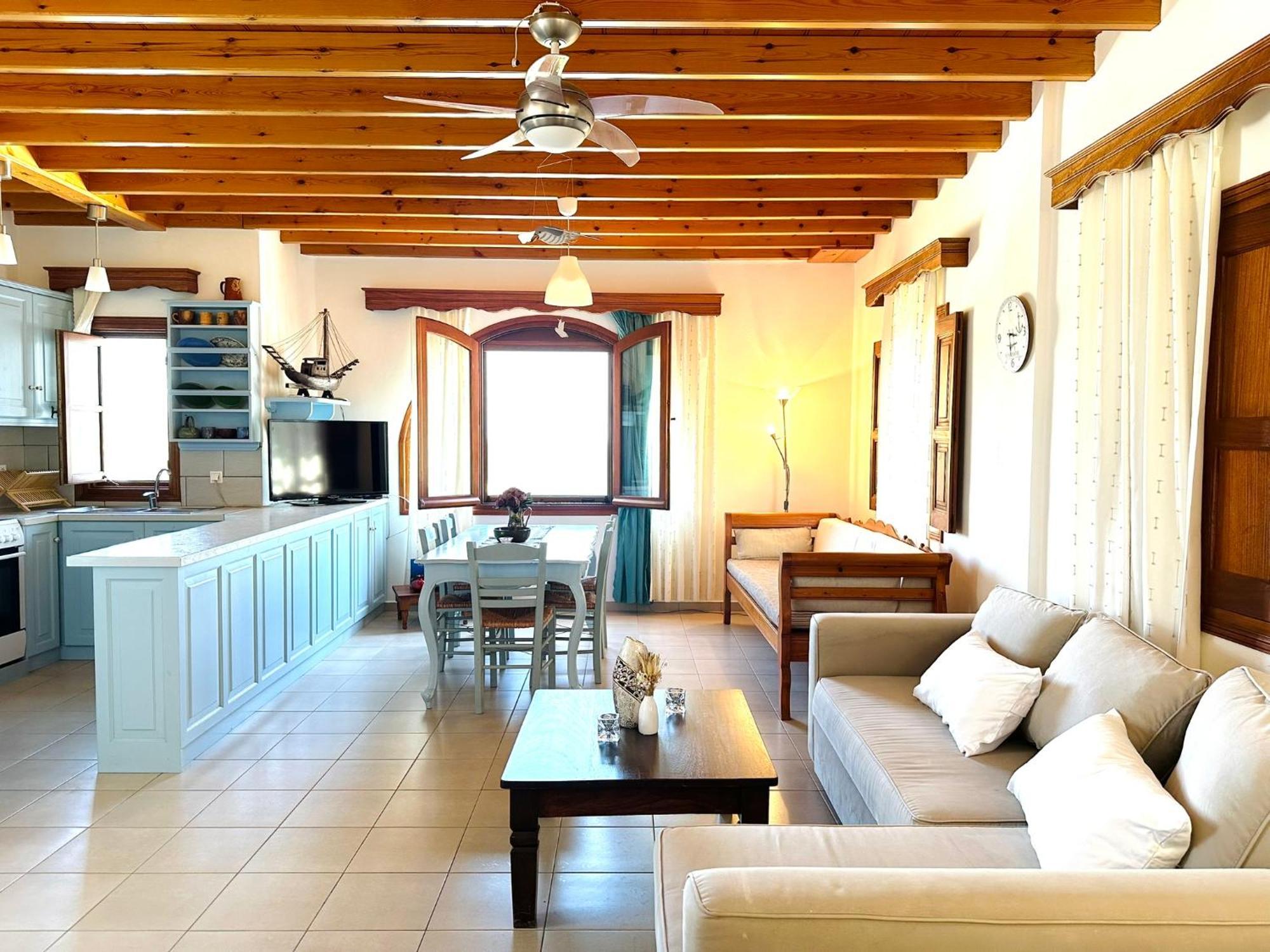 Thea House Patmos Villa Kambos  ภายนอก รูปภาพ